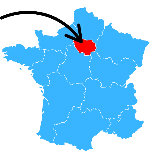 carte ile de france
