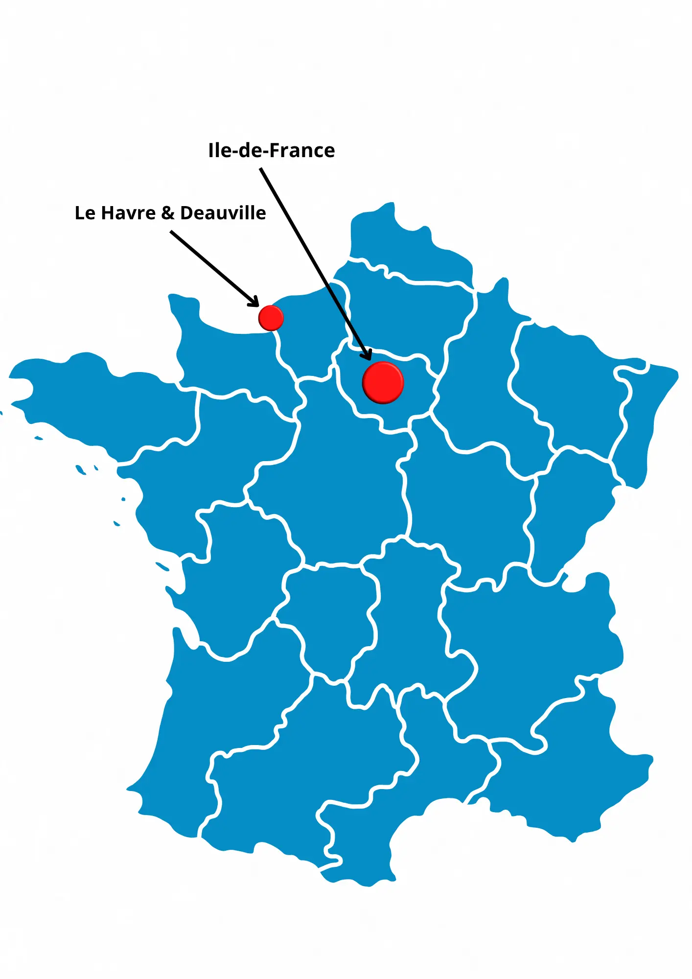 Île-de-France Map Coloring